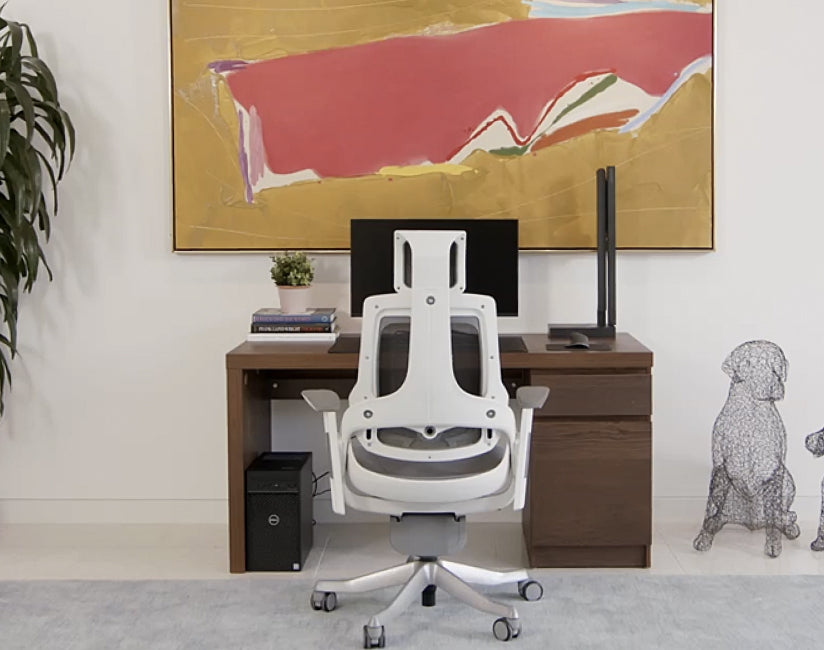 Office Chair, Desk and Modern Office